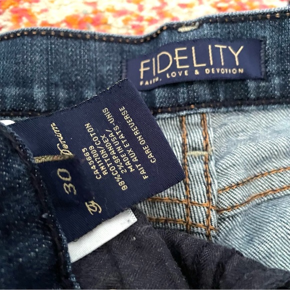 Fidelity Denim Classic Denim Jeans - Picture 6 of 6